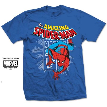 Spiderman Shirt Grösse S / "Spidey Stamp Men`s"